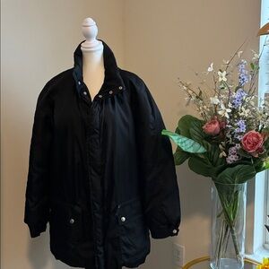 PRADA 🖤 Vintage Black Real Duck Feathers Convertible Jacket Men’s/ Unisex Small